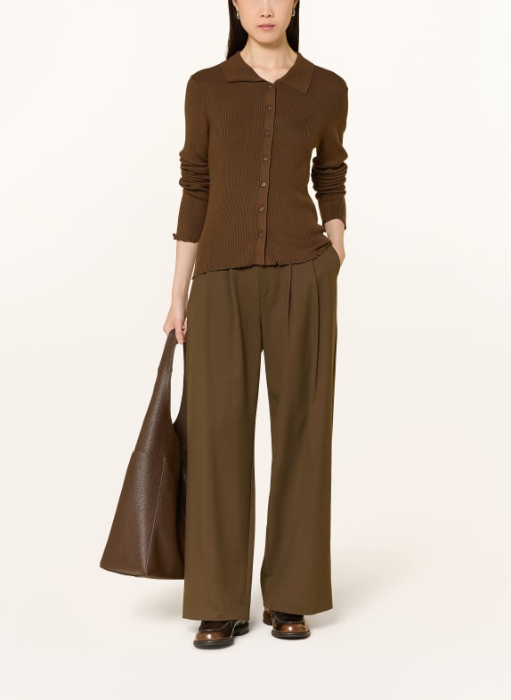 darling harbour Strickjacke OLIVE