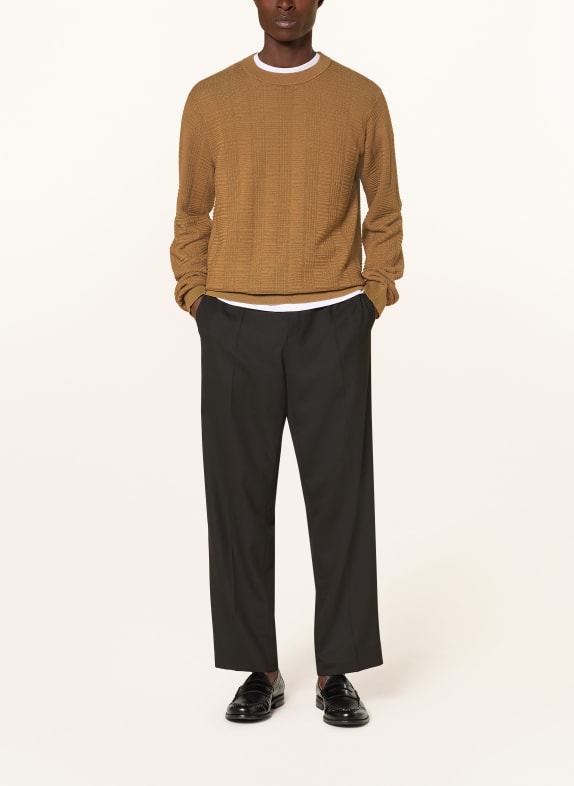 HUGO Pullover SIMOH KHAKI