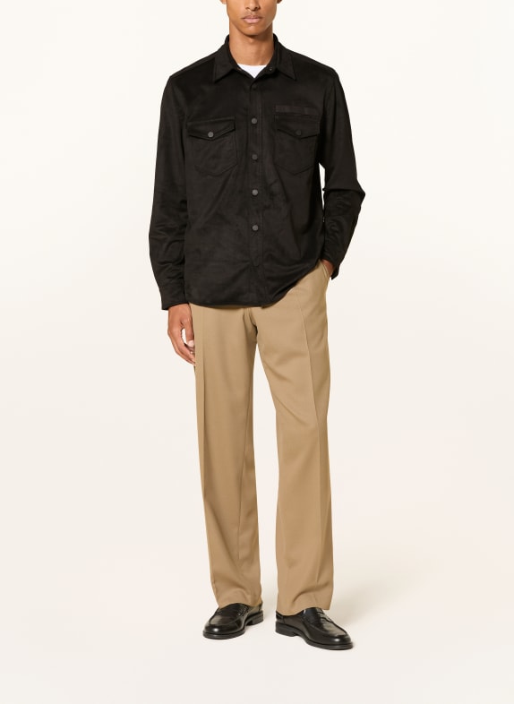 HUGO Koszula EKEL Comfort Fit CZARNY