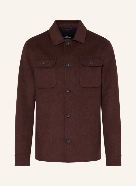 MILESTONE Overjacket MSPRESCOT DUNKELROT