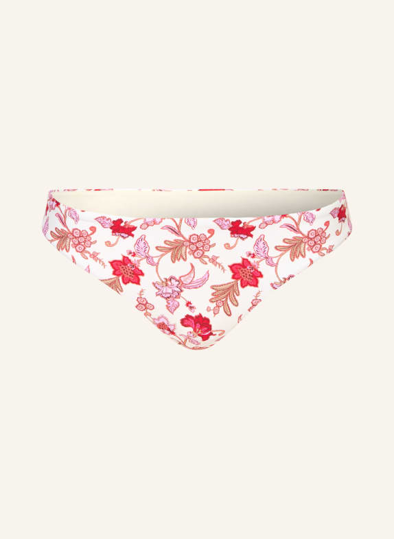 SEAFOLLY Basic bikini bottoms SUMMER CHINTZ ECRU / LIGHT PURPLE / PINK