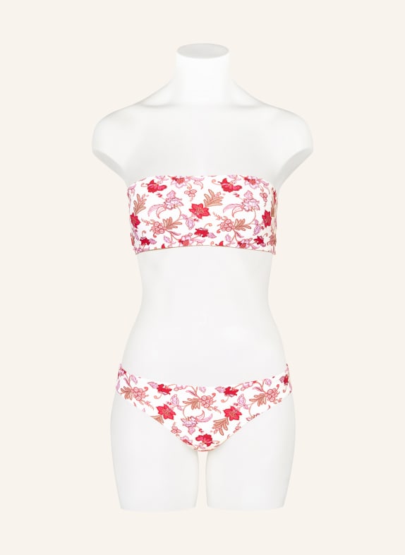SEAFOLLY Basic bikinibroekje SUMMER CHINTZ ECRU / LICHTPAARS / ROZE