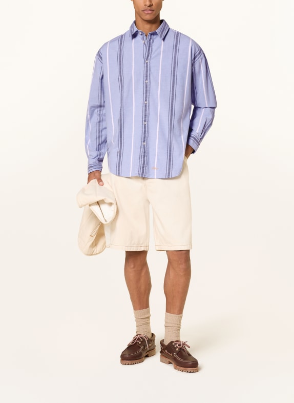 BLKVIS Comfort Fit Shirt LIGHT BLUE / DARK GRAY / WHITE