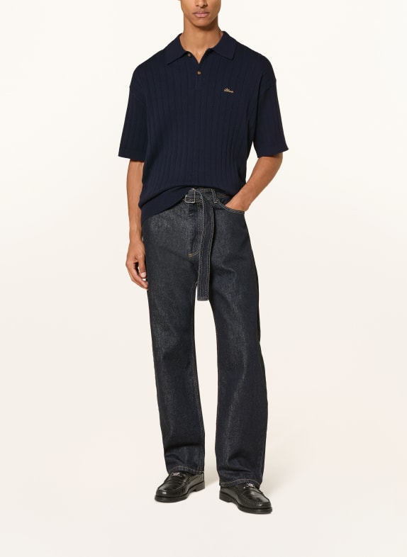 BLKVIS Knit polo shirt DARK BLUE