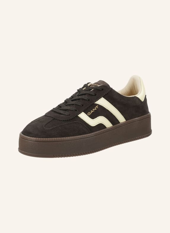 GANT Sneakers CUZMANI MARRON FONCÉ / ECRU