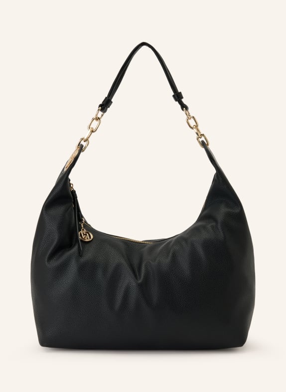 LIU JO Beuteltasche SCHWARZ / GOLD