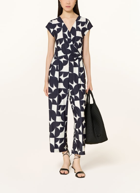 BETTY&CO Jumpsuit BLACK / CREAM