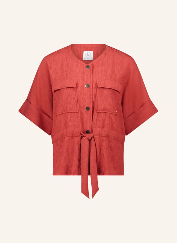 BETTY&CO Bluse DUNKELORANGE