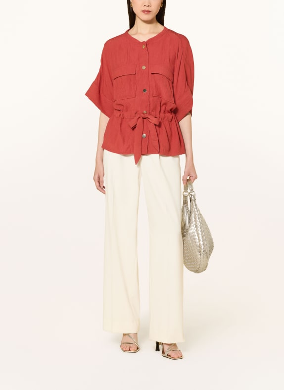 BETTY&CO Bluse DUNKELORANGE
