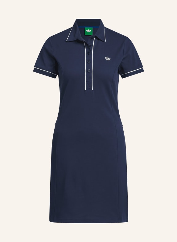 adidas Originals Piqué-Polokleid ORIGINALS DUNKELBLAU / WEISS