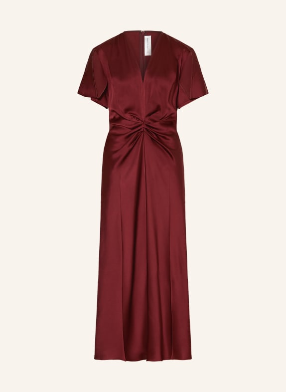 VICTORIA BECKHAM Cocktailkleid EVE DUNKELROT