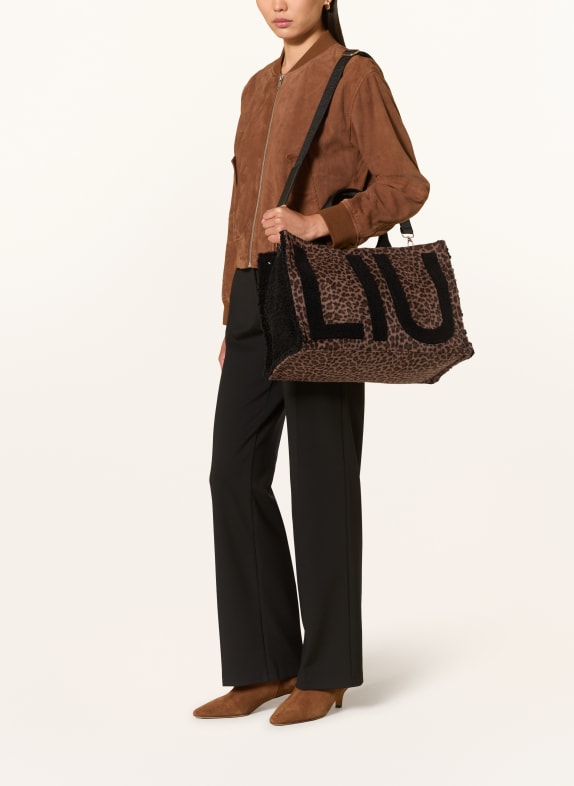 LIU JO Shopper BRUIN / ZWART