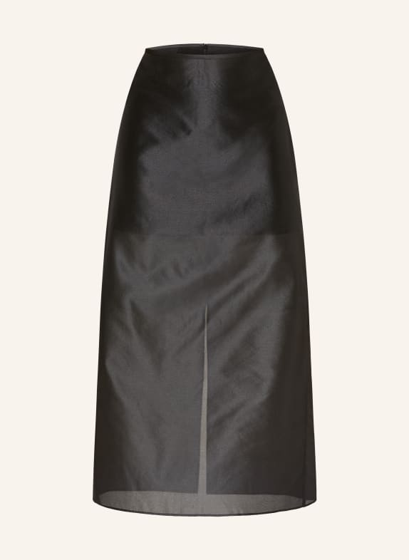 ALMADA LABEL Jupe KIANA en soie NOIR