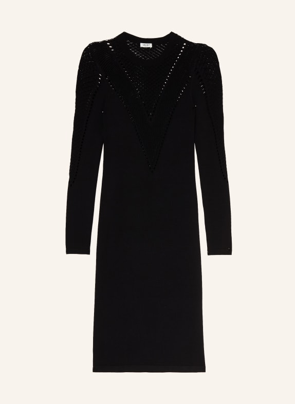 LIU JO Strickkleid SCHWARZ