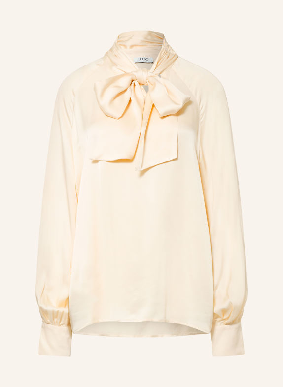 LIU JO Tie-neck blouse ECRU