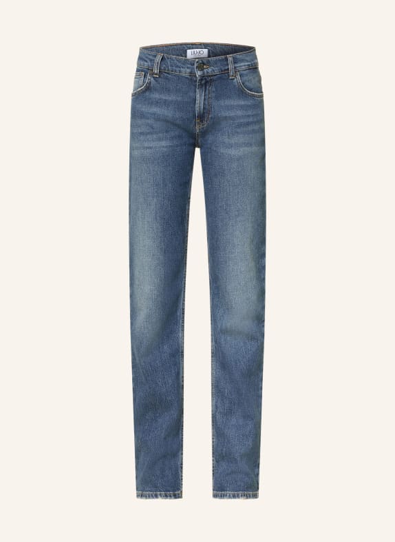LIU JO Jeansy straight 79096 Den.Blue dk.charm wa