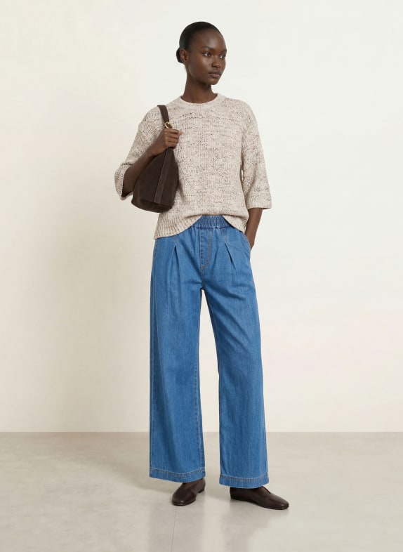 InWear Gebreid shirt DUAIW CRÈME / ECRU / ZWART