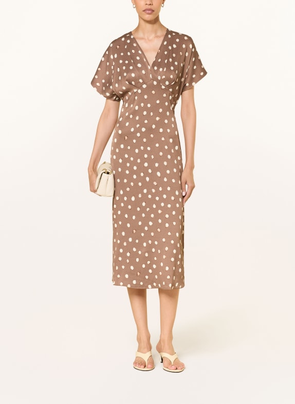 InWear Kleid HENRIIW TAUPE / BRAUN / CREME