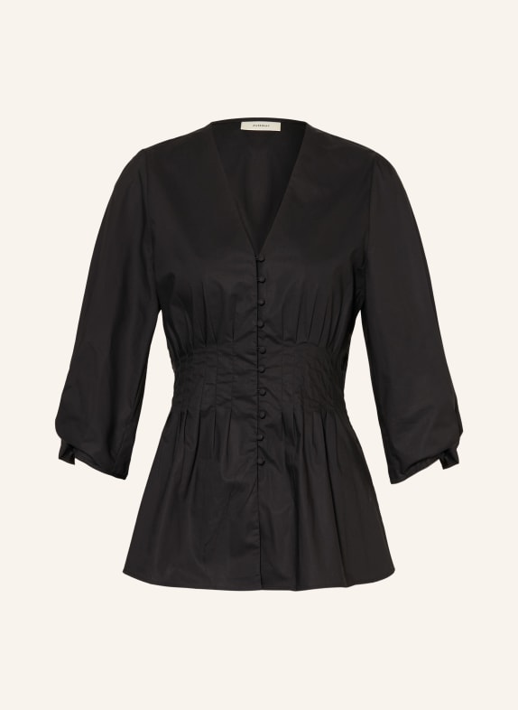 InWear Bluse HAZEIW med 3/4-ærmer SORT