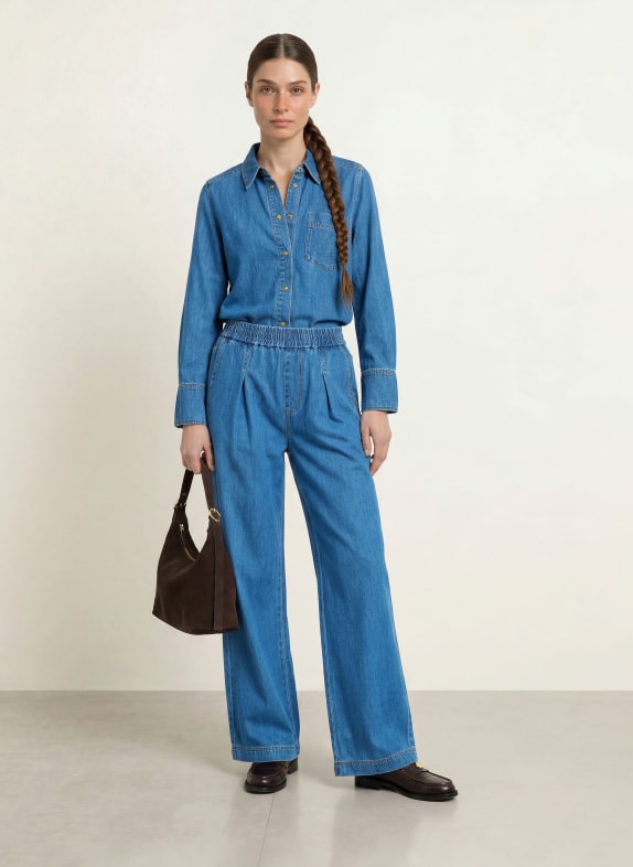InWear Wide leg jeans GLENNIW 174021 Faded Blue