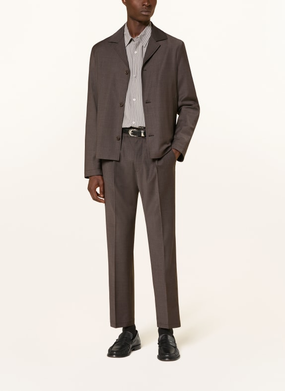 DRYKORN Chino CHASY Regular Fit MARRON FONCÉ