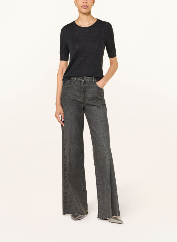 LUISA CERANO Strickshirt DUNKELGRAU