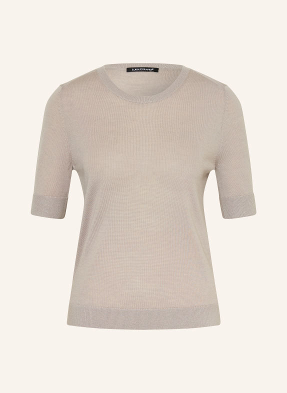 LUISA CERANO Knit shirt TAUPE