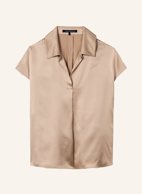 LUISA CERANO Silk blouse BEIGE