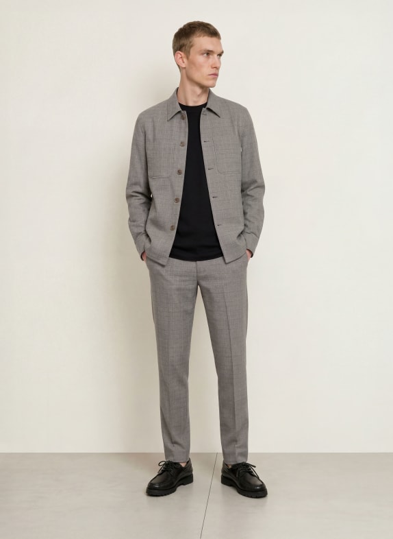 CINQUE Overshirt CIMOTTO GRÅ / LYSEGRÅ / MØRKEGRÅ