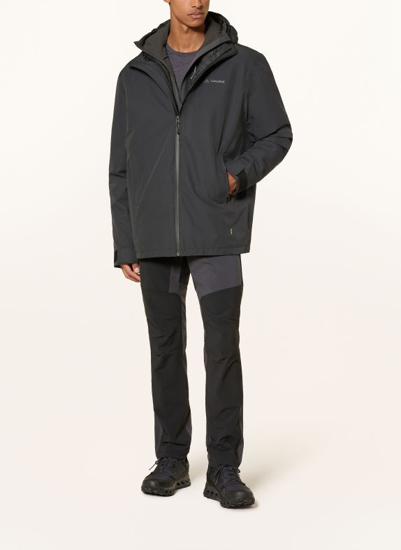 VAUDE Veste 2-en-1 ME MINEO NOIR