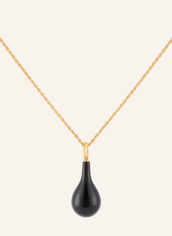 TOTEME Halskette SCHWARZ / GOLD
