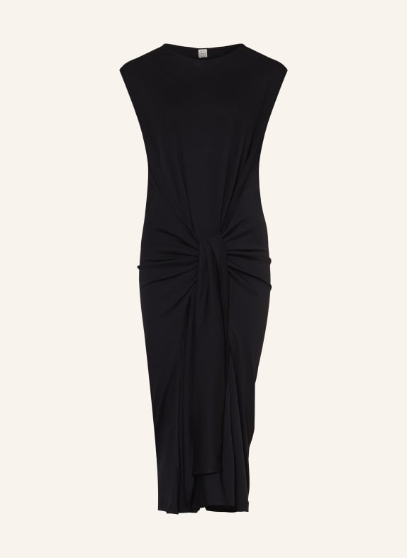 TOTEME Robe en jersey NOIR