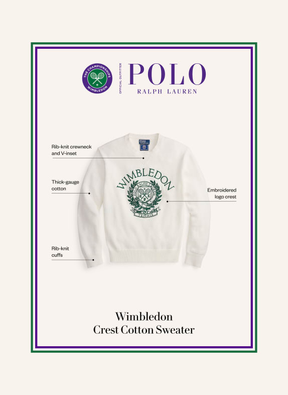 POLO RALPH LAUREN Pullover WEISS