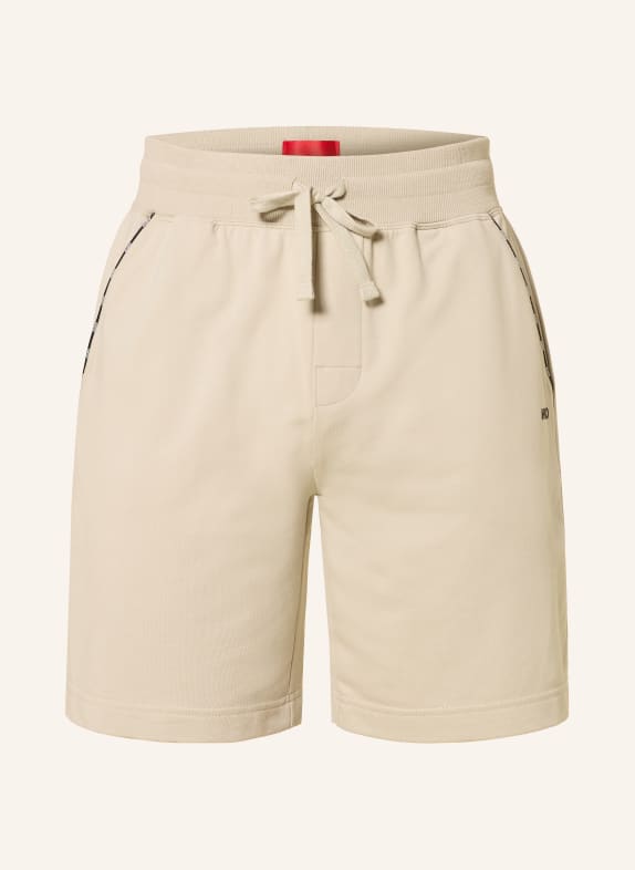 HUGO NOAH Lounge shorts BEIGE