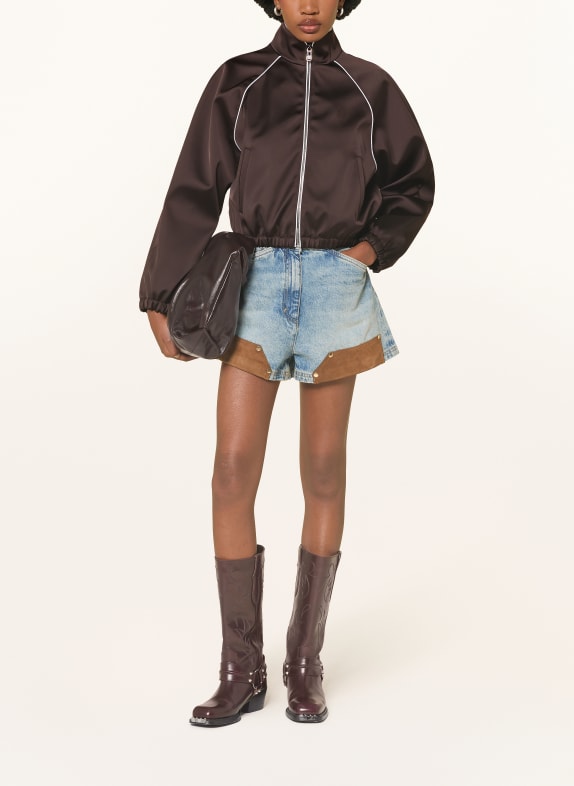 SANDRO Blouson LIZY DUNKELBRAUN