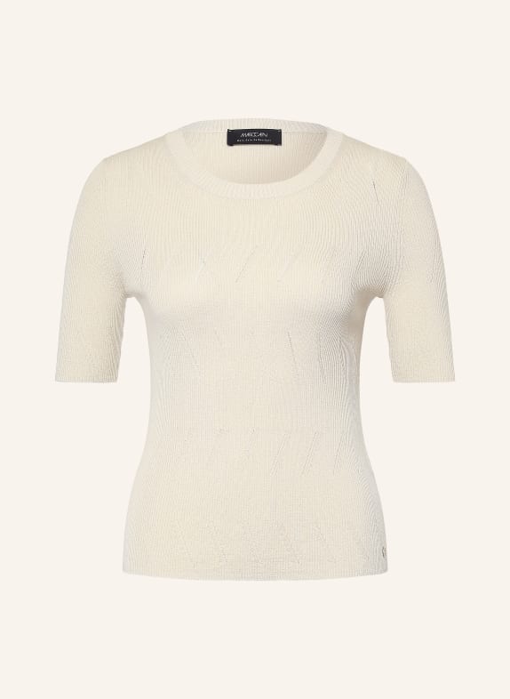MARC CAIN Strickshirt mit Glitzergarn 126 lamb`s wool