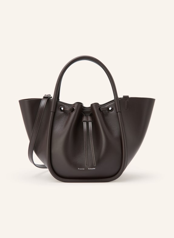 Proenza Schouler Listonoszka CIEMNOBRĄZOWY / SREBRNY