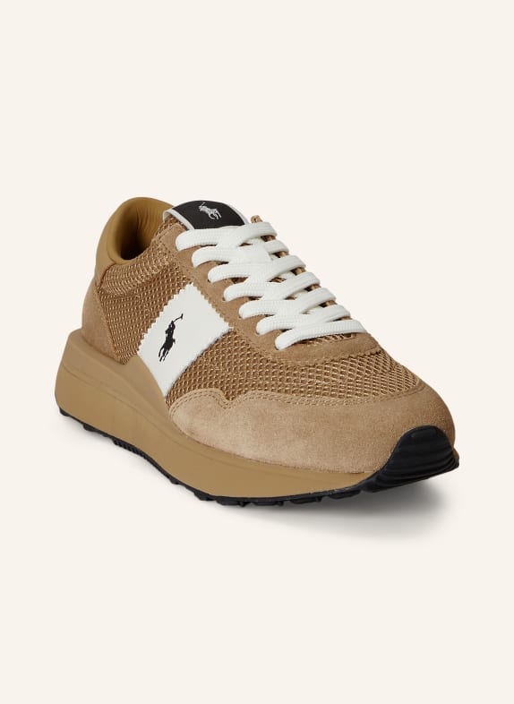 POLO RALPH LAUREN Sneaker CAMEL / WEISS