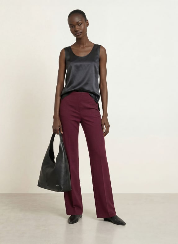 MARC CAIN Zijden top 900 black new