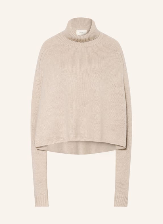 LISA YANG CATHIE cashmere turtleneck sweater BEIGE