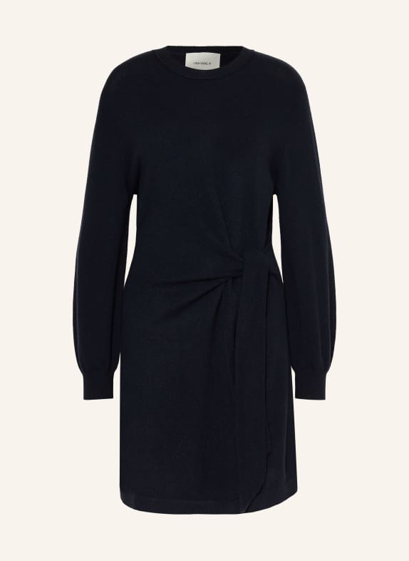 LISA YANG ABRIELLE cashmere knit dress DARK BLUE