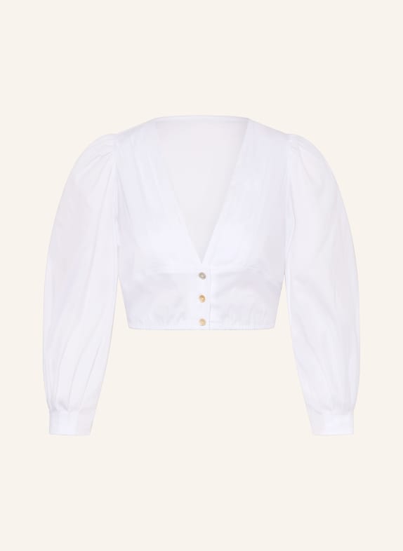 SPORTALM Dirndlbluse mit 3/4-Arm WEISS