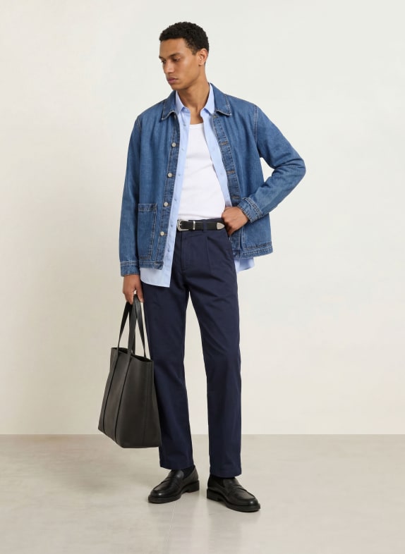 BOSS Chino Tapered Fit DUNKELBLAU