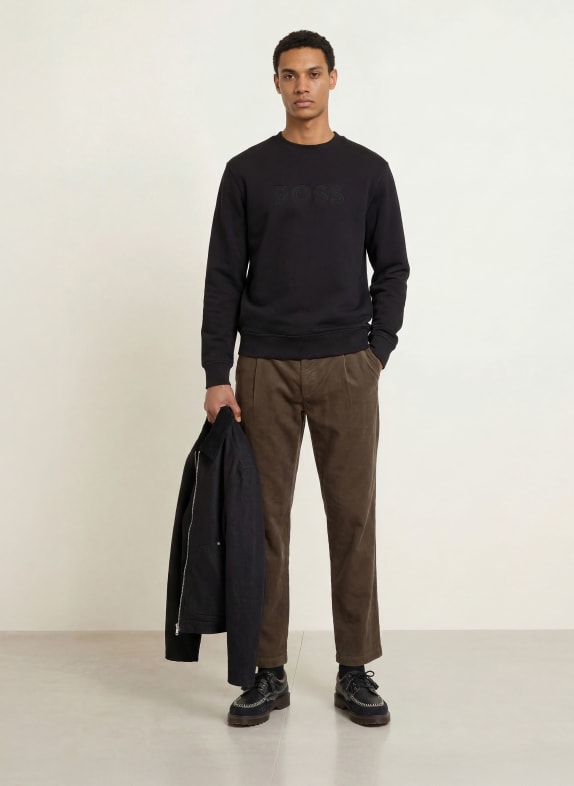 BOSS Sweatshirt SCHWARZ