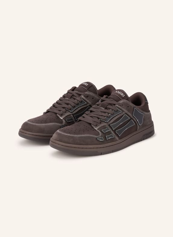 AMIRI SKEL Sneakers DARK BROWN
