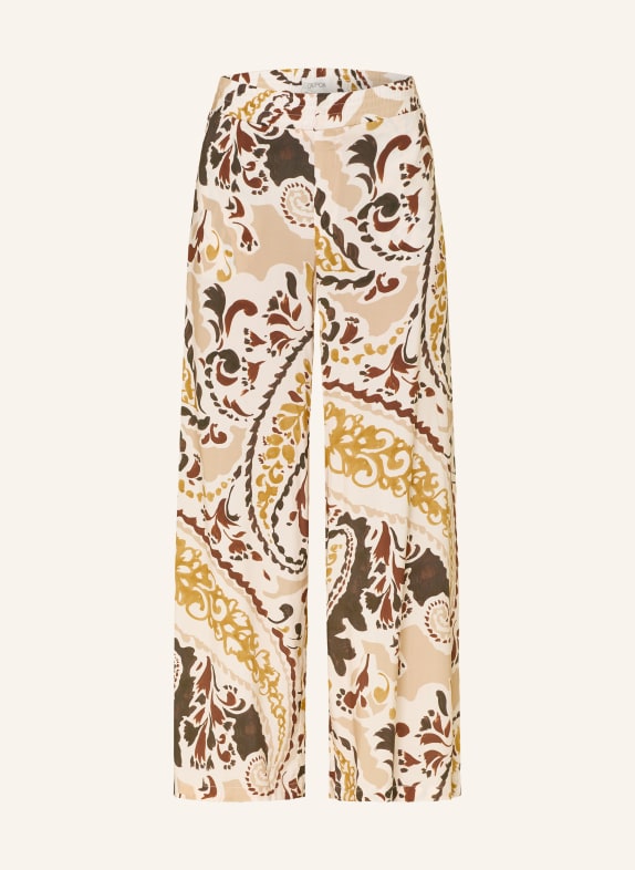 CARTOON Marlenehose CREME / CAMEL / BRAUN