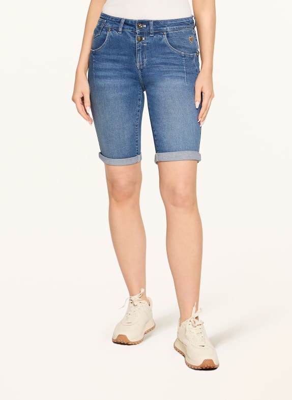 CARTOON Jeans-bermuda 8619 Middle Blue Denim