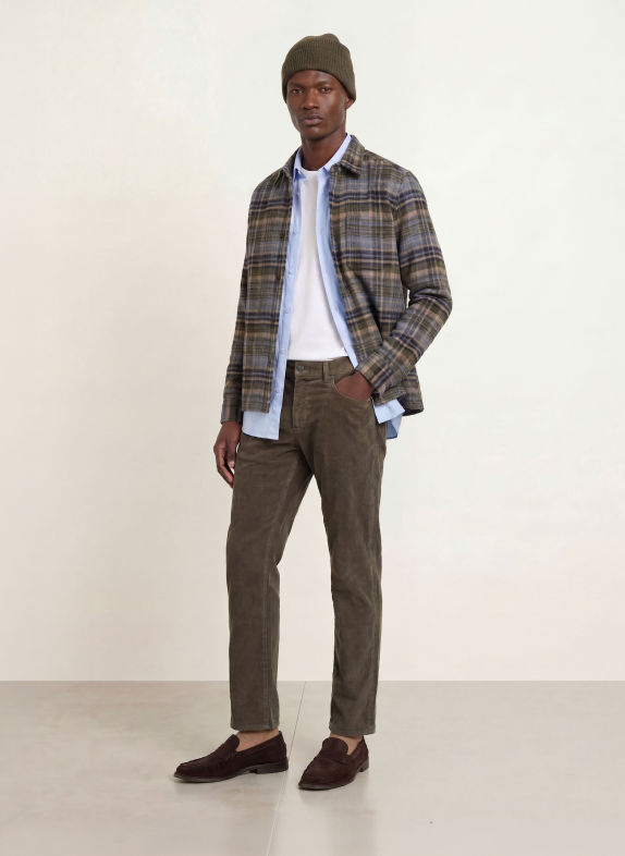 PAUL Corduroybroek Regular Fit OLIJF