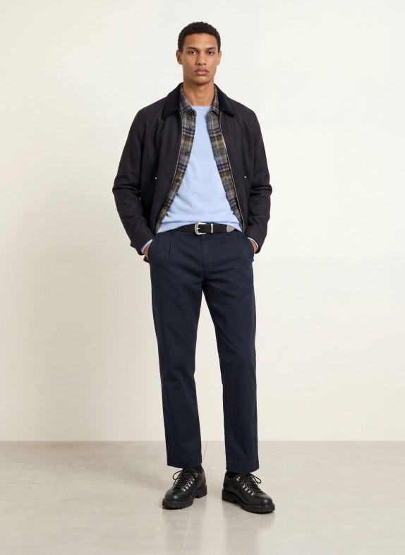 PAUL Chino Regular Fit DONKERBLAUW