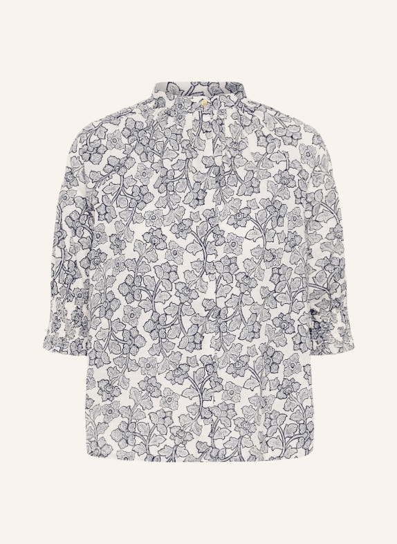 Part Two Bluse ALMERASPW mit 3/4-Arm BLAU / ECRU